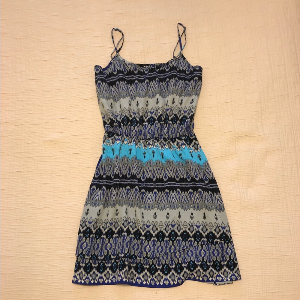 Aqua sundress